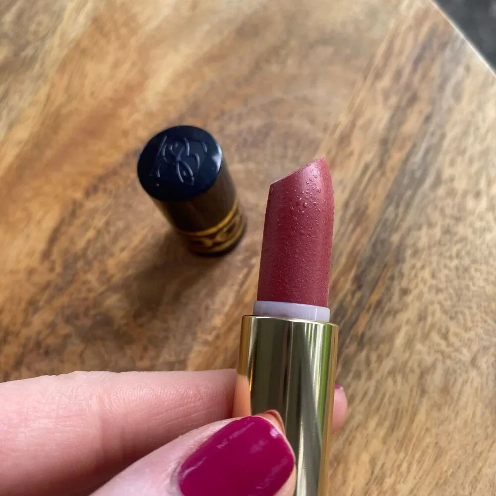Estee Lauder Lipstick Pure Color 18 Bois de Rose Long Lasting Rouge NEW